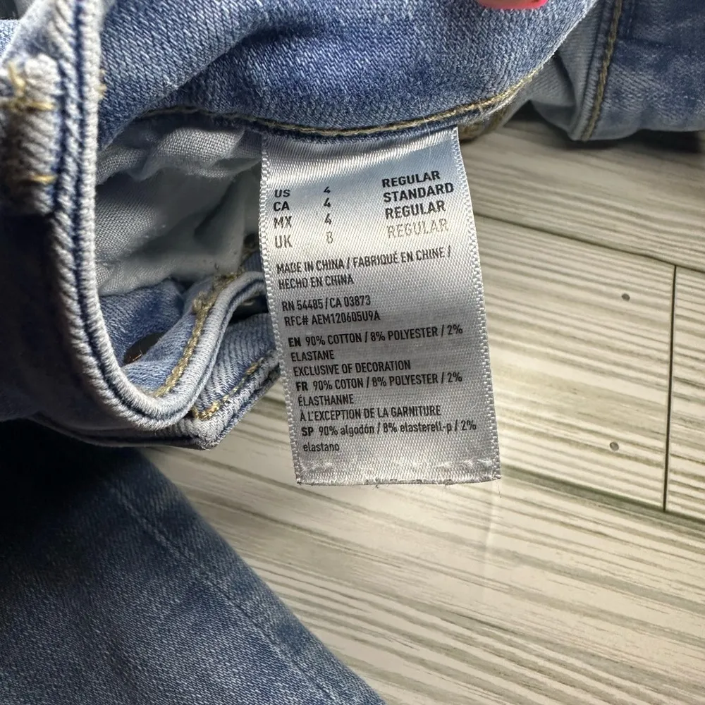 American Eagle Outfitters Distressed Stretch Jeans - Image 4