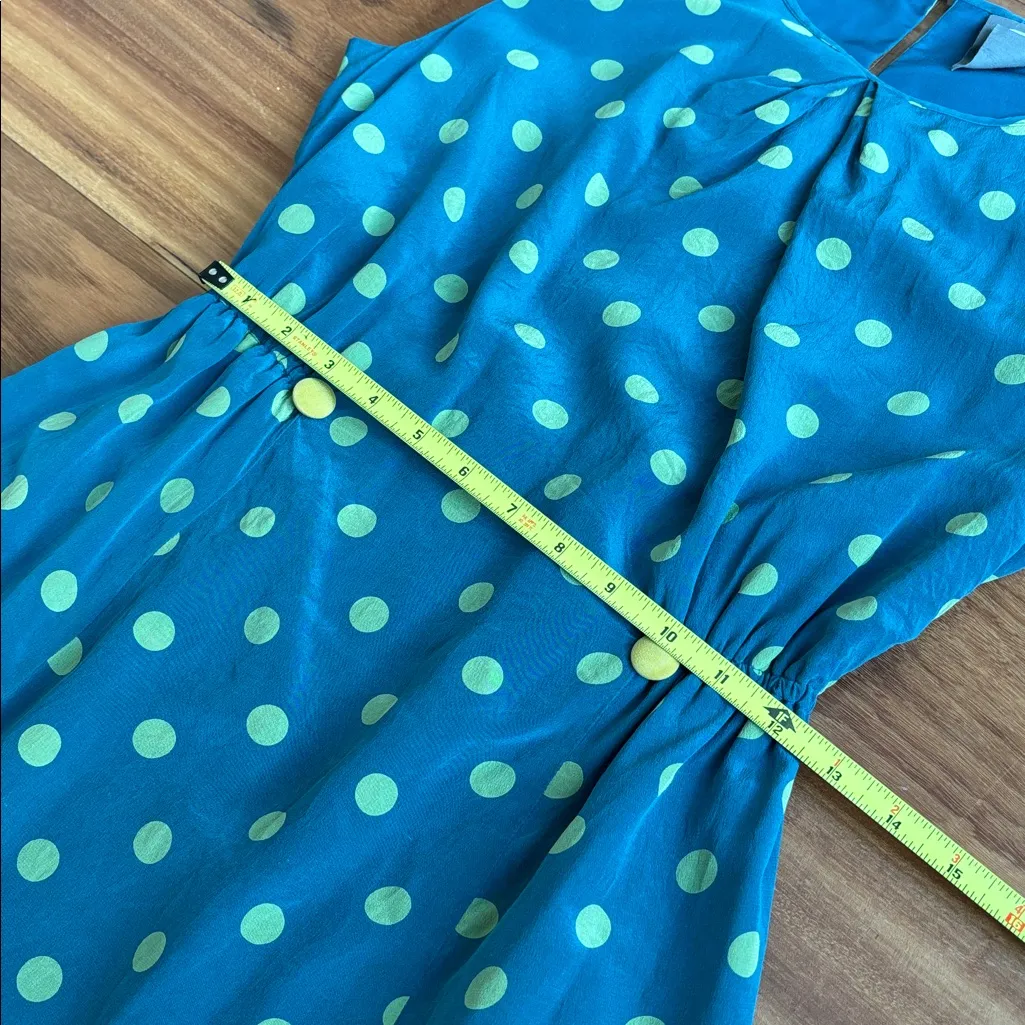 Anthropologie silk dress - Image 6