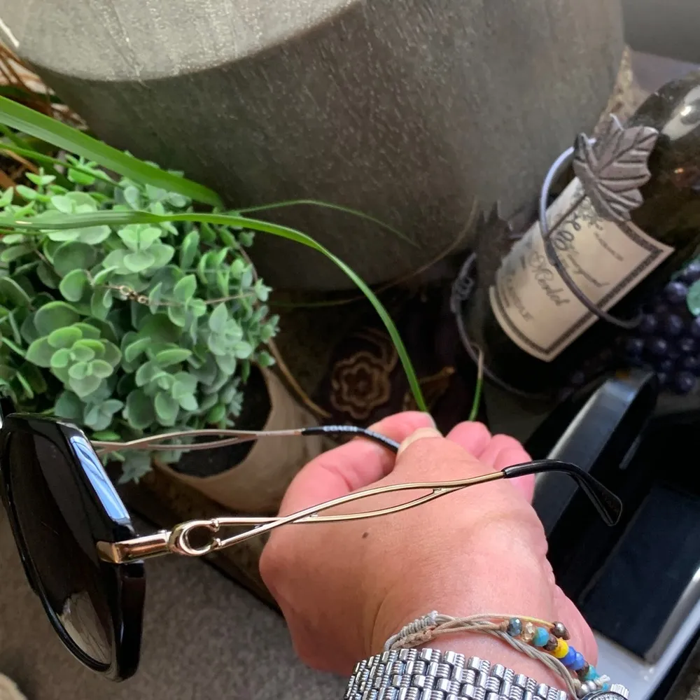 Authentic COACH 57mm Hexagon acetate metal sunglasses - Image 15