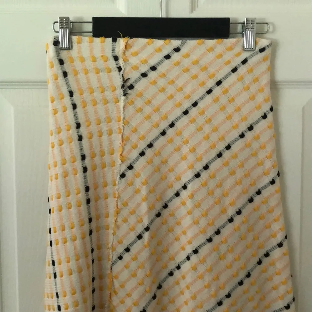 Zara Knit Raw Hem Midi Skirt - Image 3