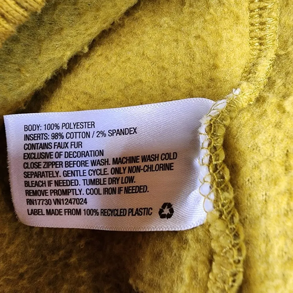 Joy Lab Women XS Pullover Warm Top Kangaroo Pouch Pocket Ribbed Cuff Long Sleeve - Image 8