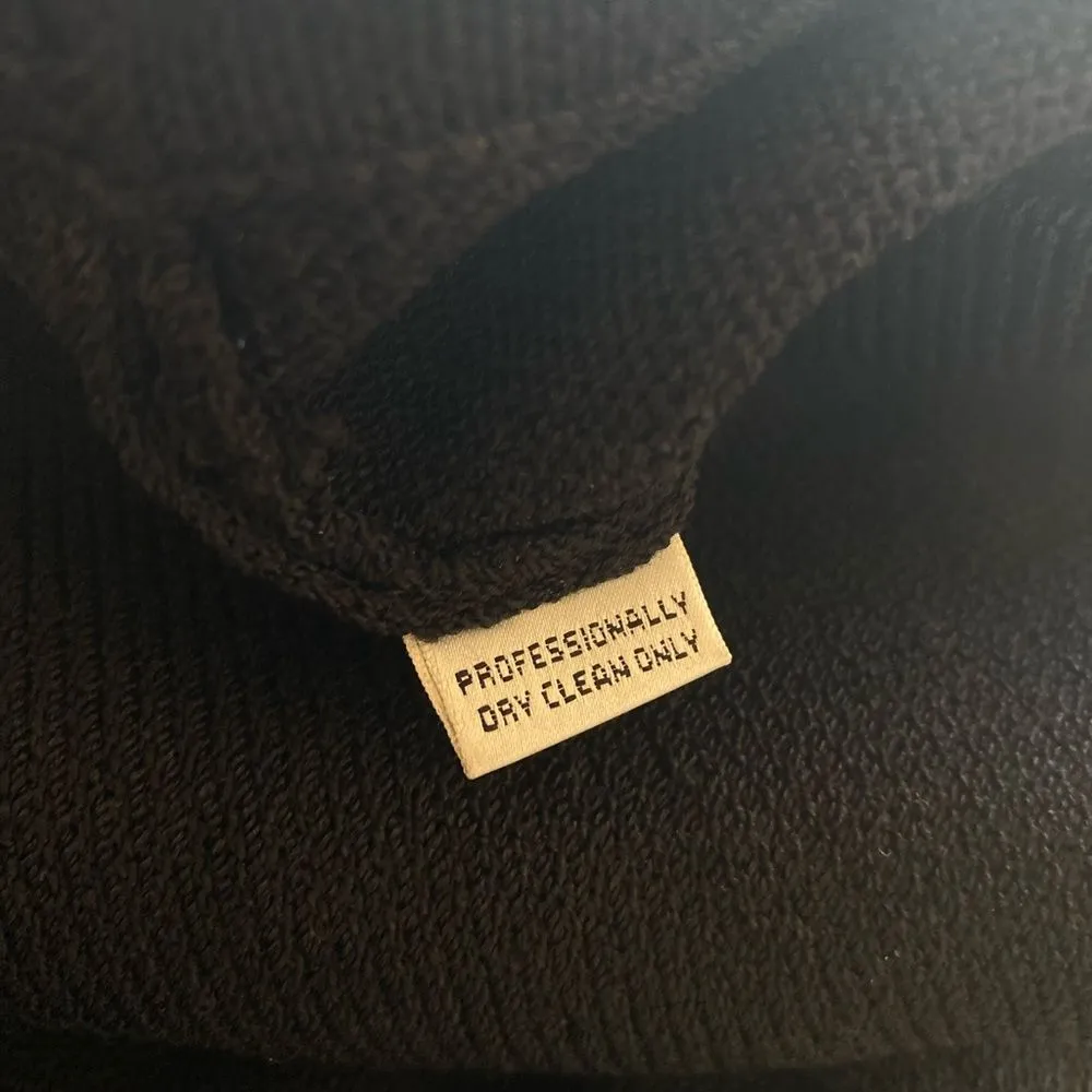 St. John Basics Black Knit Women Pants Sz 6 - Image 2