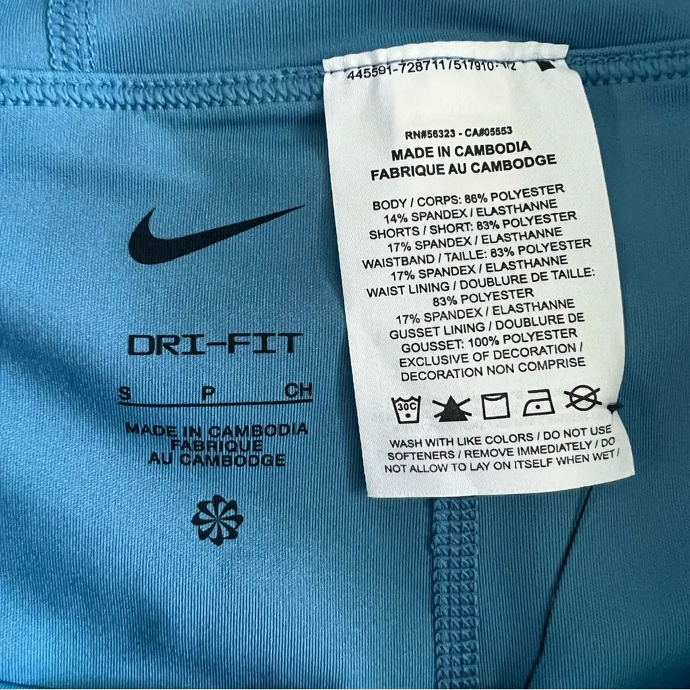 NWT Nike Club Dri-Fit Pleated Standard Fit Dutch Blue Golf Skort - Image 12