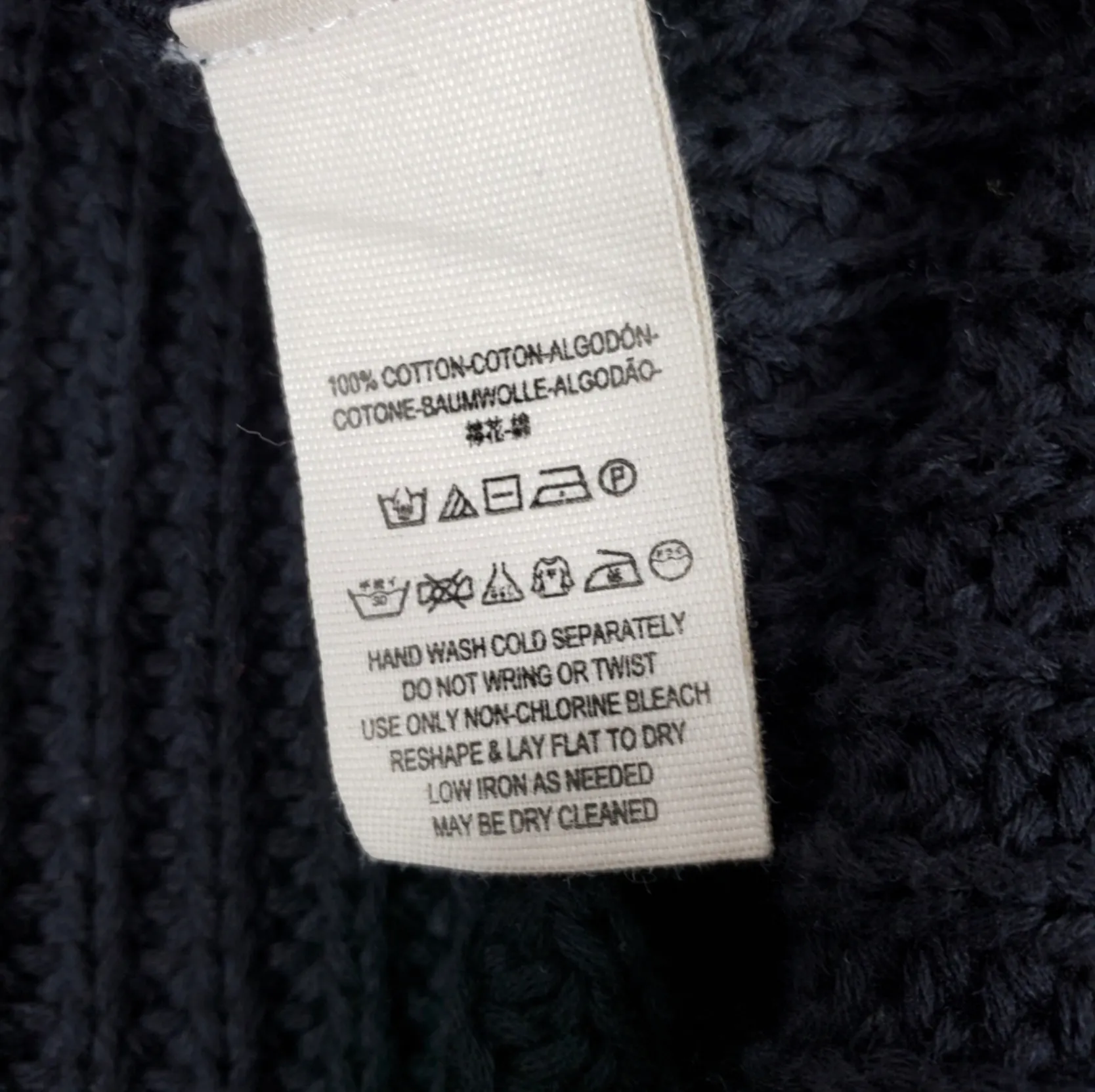 Damsel Knit Black Sweater Top Bell Sleeve V-neck Size S - Image 8