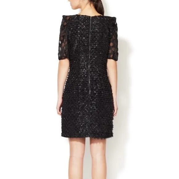 NWT W118 by‎ Walter Baker Prya Dress Size XS Black Polka Dot Puff Sleeve Party - Image 10