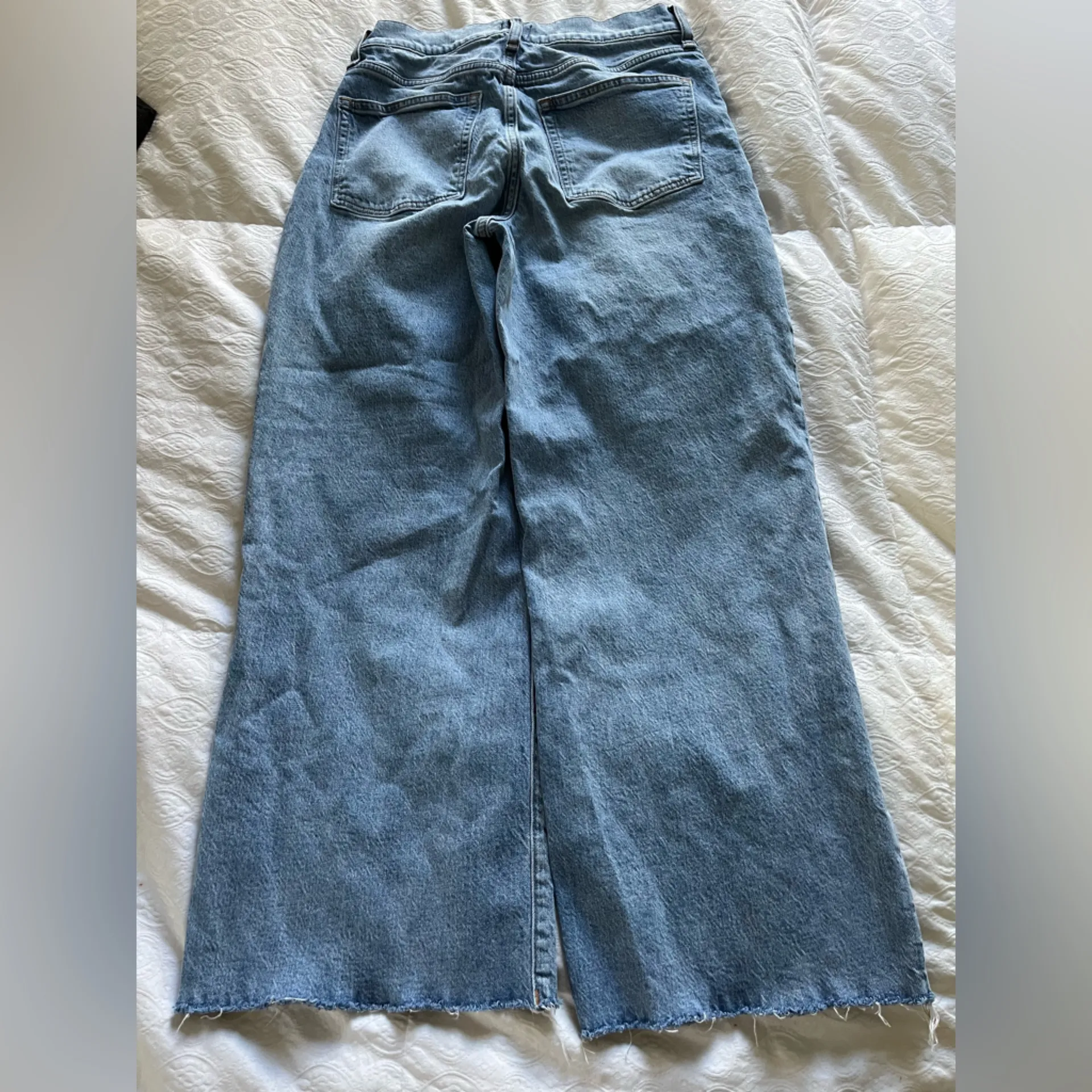 J Crew wide leg crop jeans size 26 - Image 7