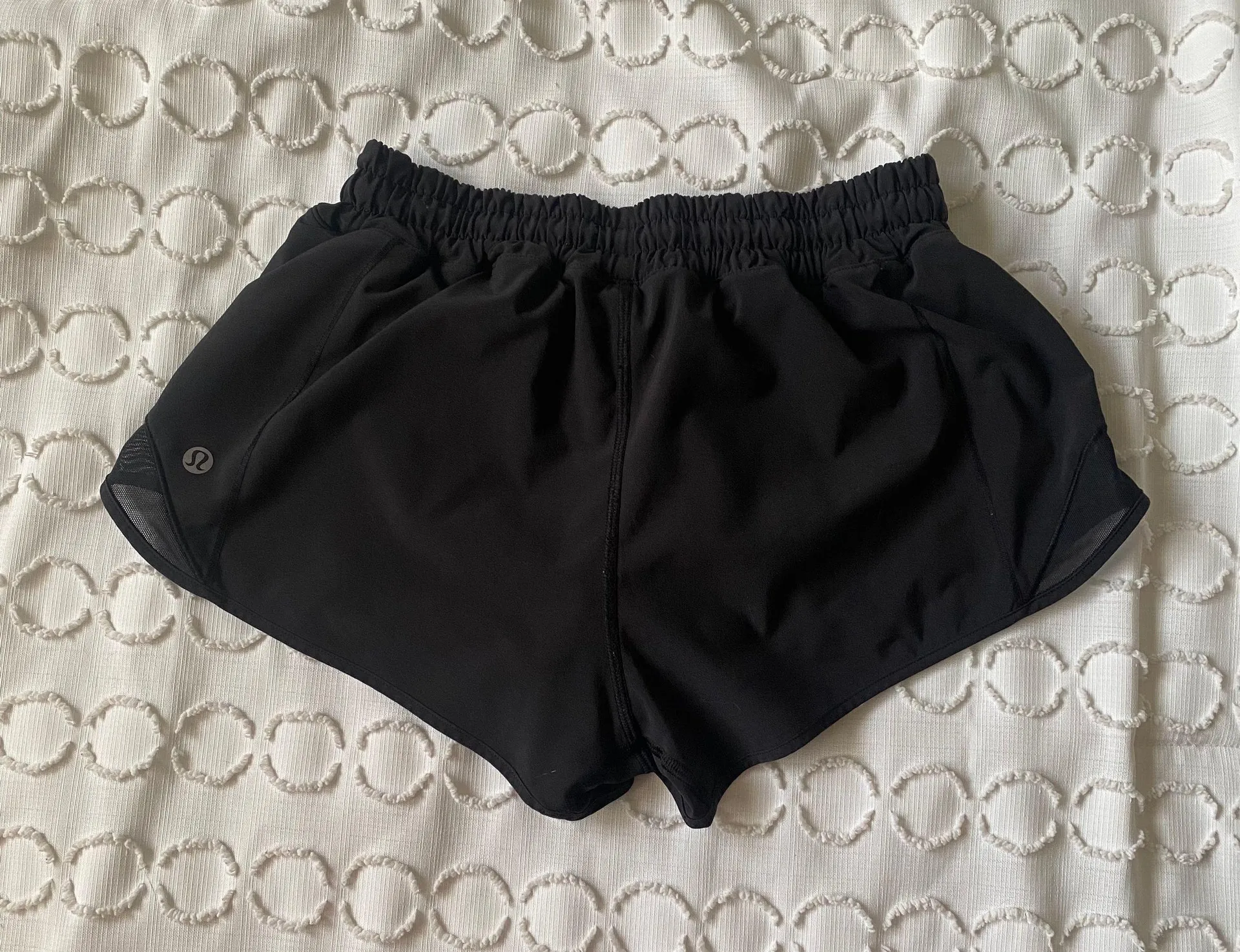 Lululemon Black Hotty Hot Shorts - Image 2