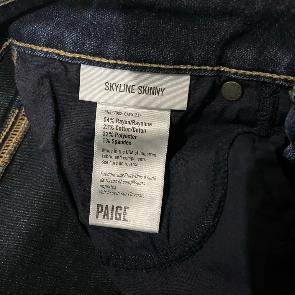 Paige Skyline Skinny in Nottingham Wash, Sz 29 - Image 14