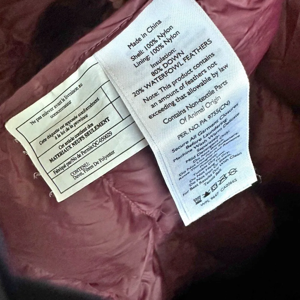 EDDIE BAUER | Women's EB650 Waterfowl Down Packable Puffer Jacket Maroon | small - Image 7