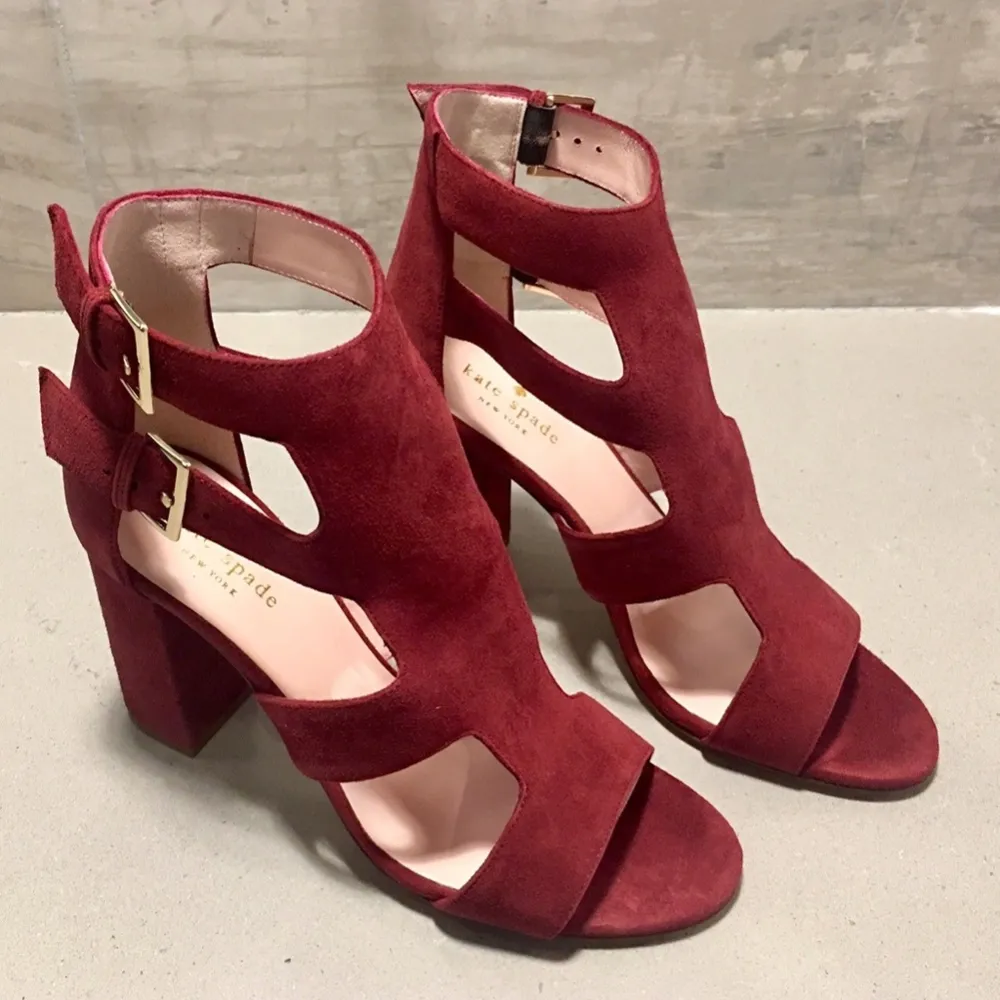 Kate Spade Ilemi Kid Suede Dress Sandal - Image 4