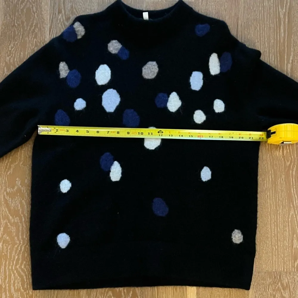 And Other Stories black sweater with colourful dots paint brush - Image 7