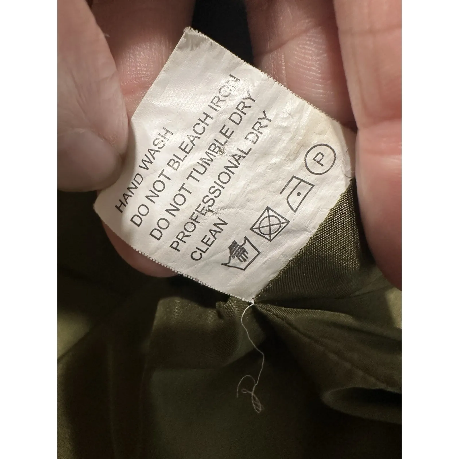 TOAST SOCIETY PLUTO KHAKI GREEN PUFFER JACKET Hooded Patch Pocket EUC Size M Tan Size M - Image 13