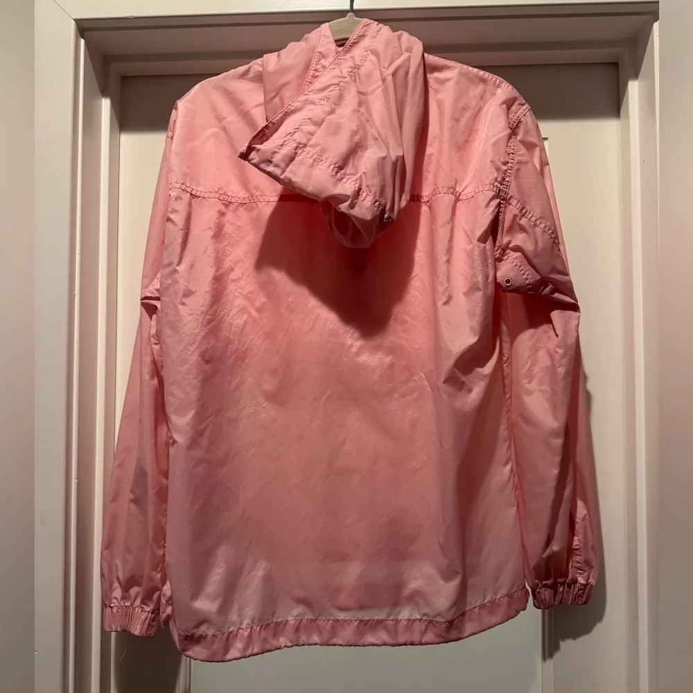 K-State Wildcats Pink Windbreaker Women’s S Gear for Sports Hooded Jacket - Image 3