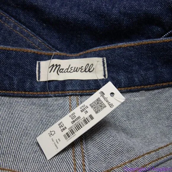 NEW Madewell The Perfect Vintage Jean: Stacked-Hem‎ Edition, 28 - Image 12