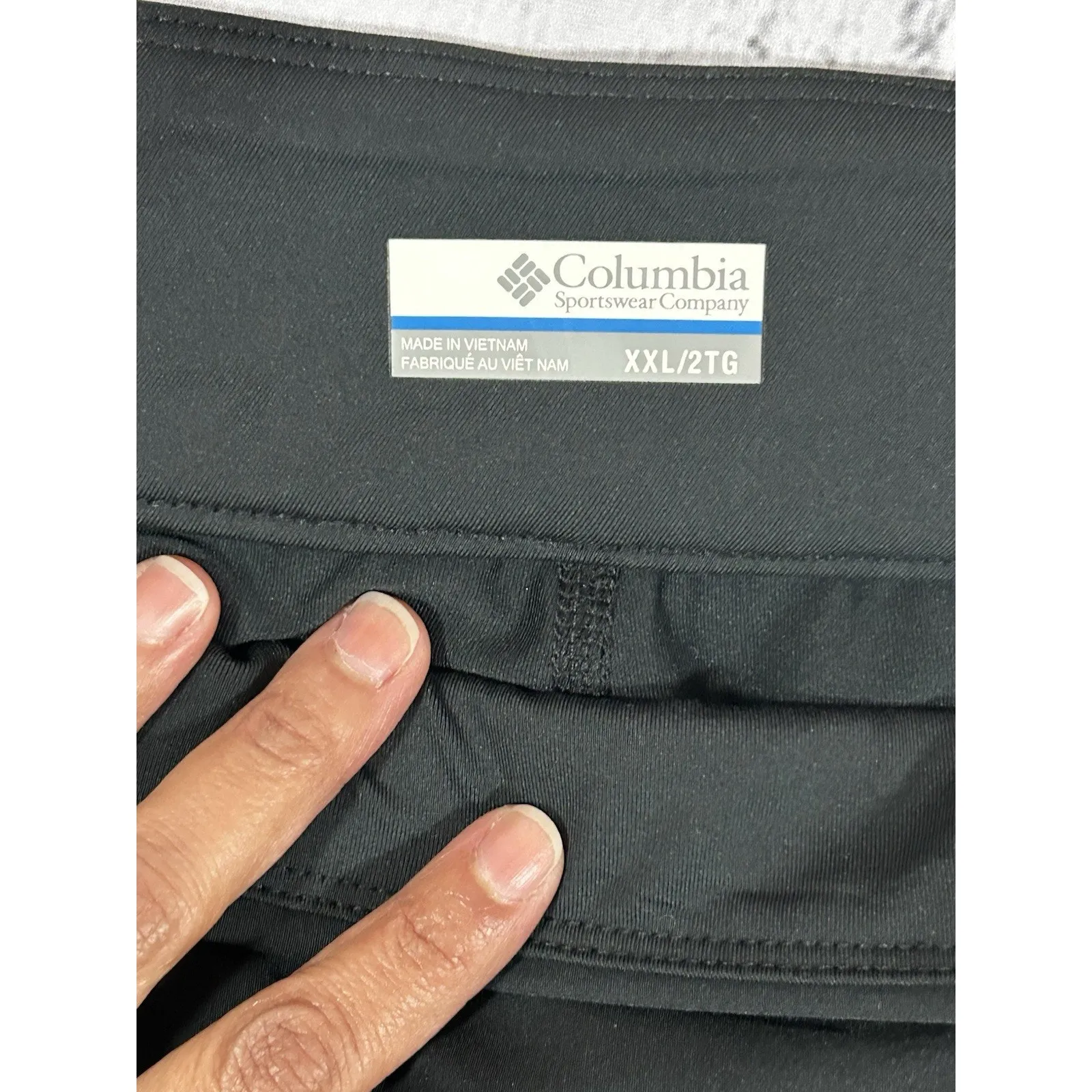 Columbia Skort XXL Black | Active Skort with Zip Pocket - Image 6
