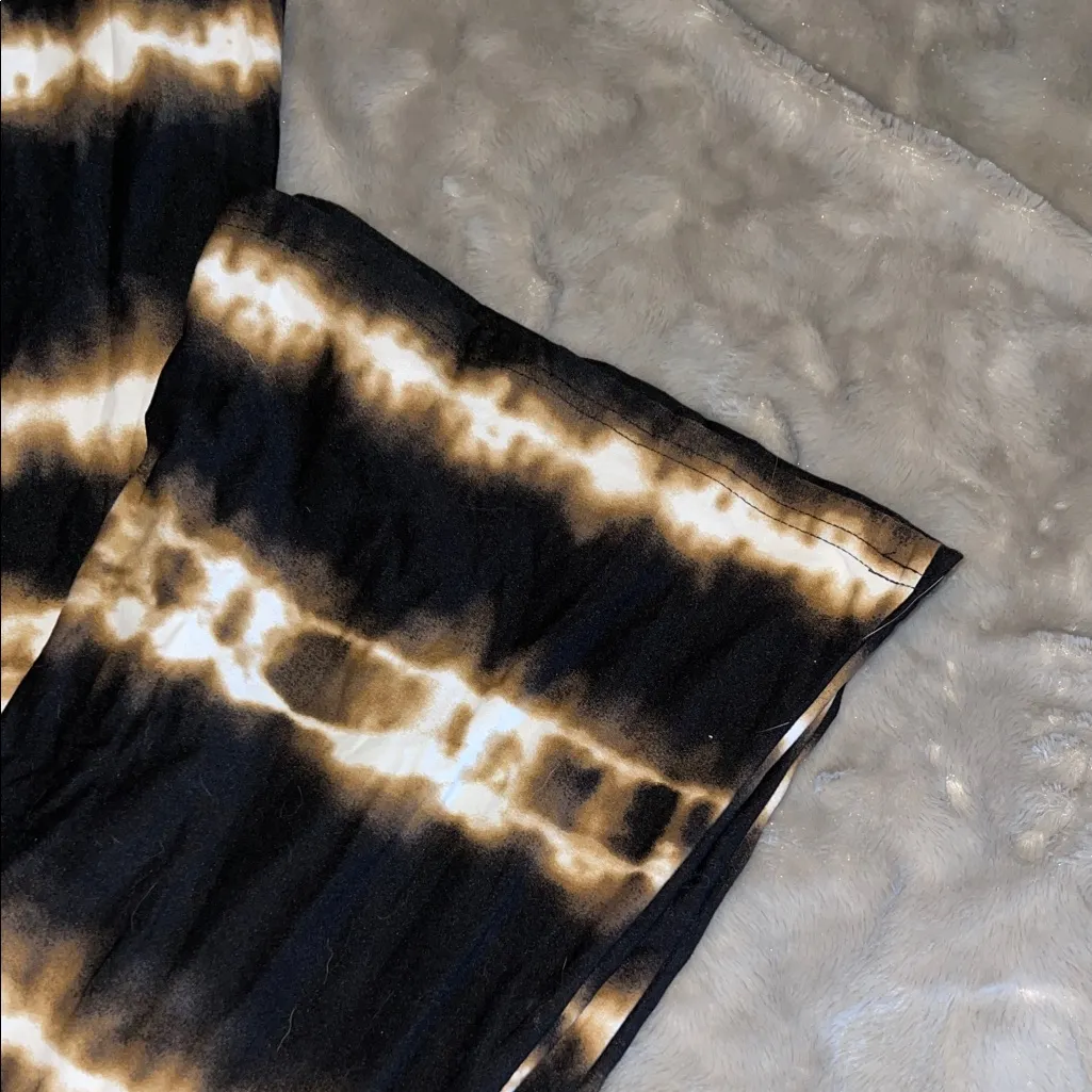 No Boundaries Boho Tie-Dye Lounge Pants Juniors Size Medium - Image 3
