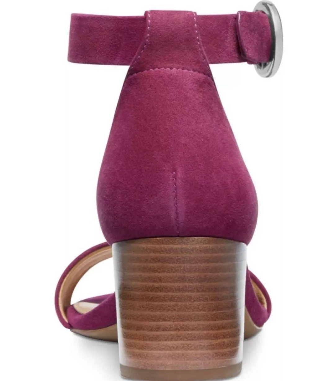 Garnet Suede Lena Flex Mid Heels - Image 3