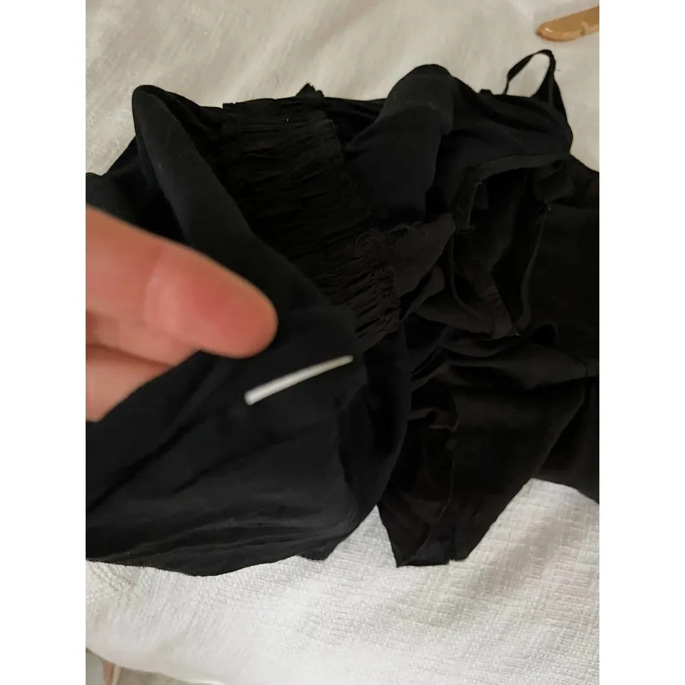 Goodnight Macaroon | Sleeveless Romper | Black | Sz S - Image 7