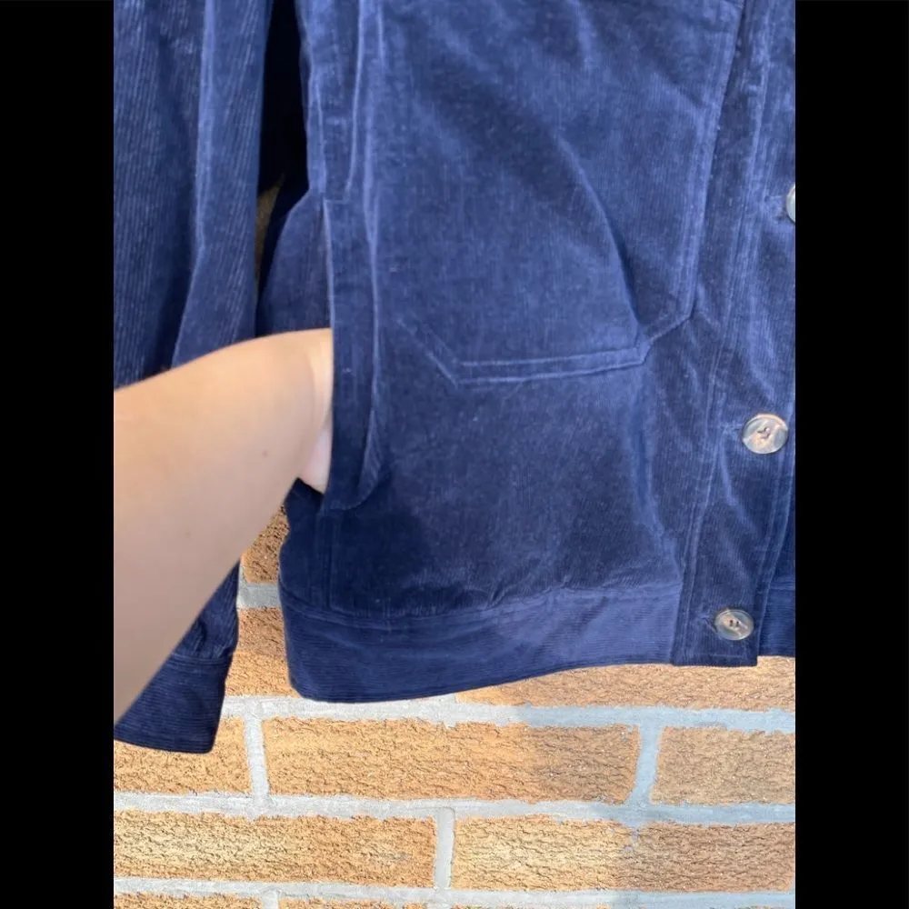 Anthropologie The Korner corduroy sherpa jacket small - Image 5