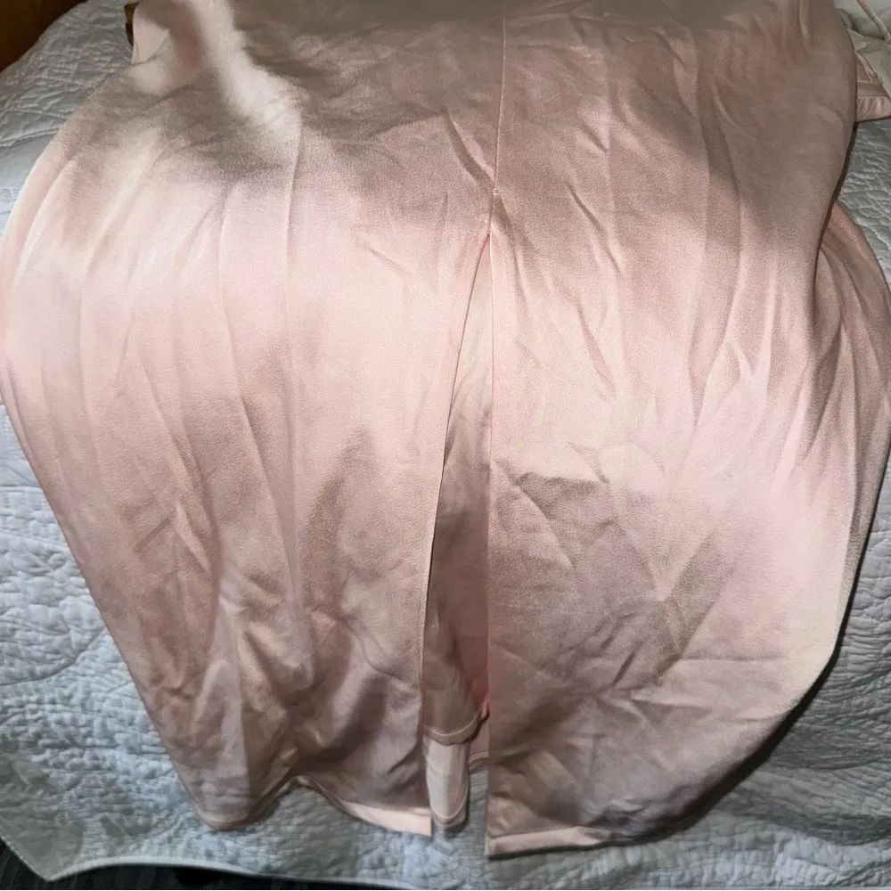 House of CB Charmaine Blush Pink Corset Maxi Dress - Image 9