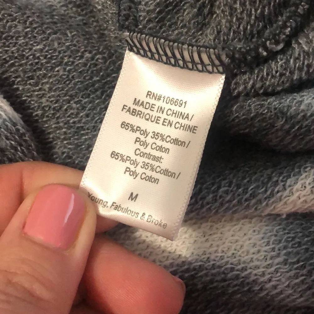 Young Fabulous and Broke Tie Dye Sweatshirt Size M - Image 8