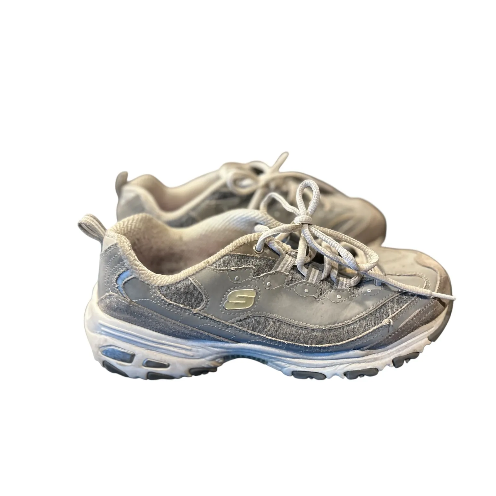 Skechers‎ Women's Gray Sneakers Athletic Walking Shoes Size 8.5 - Image 2
