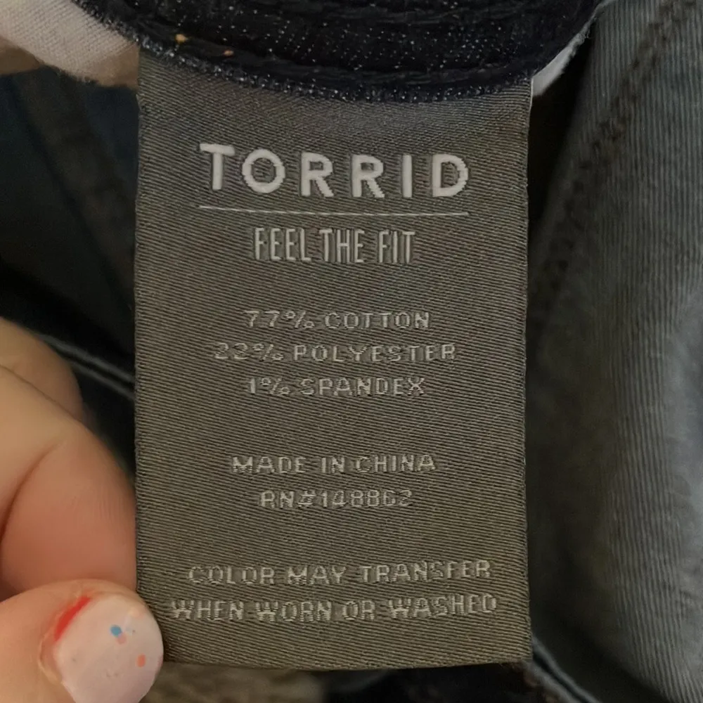 Torrid Luxe Slim Boot Cut Jeans, Size 14S - Image 6