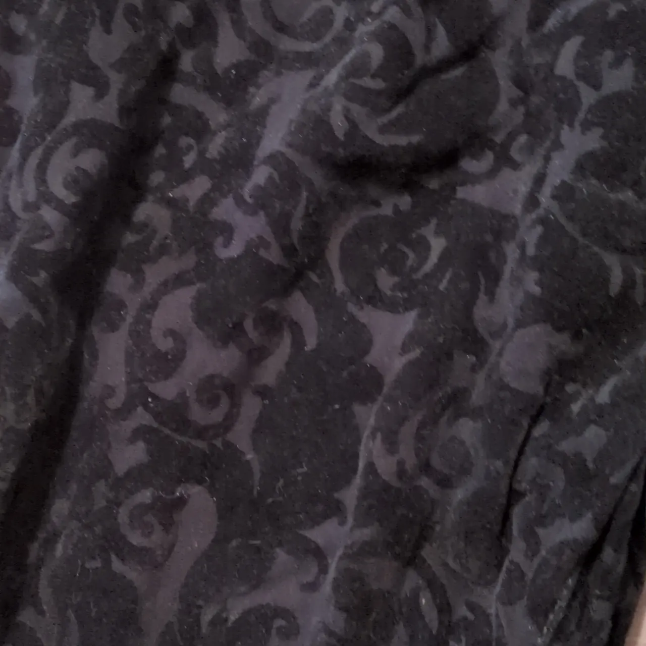 Nydj Lift Tuck Technology Black Velour Skinny Pants Size 16 - Image 2