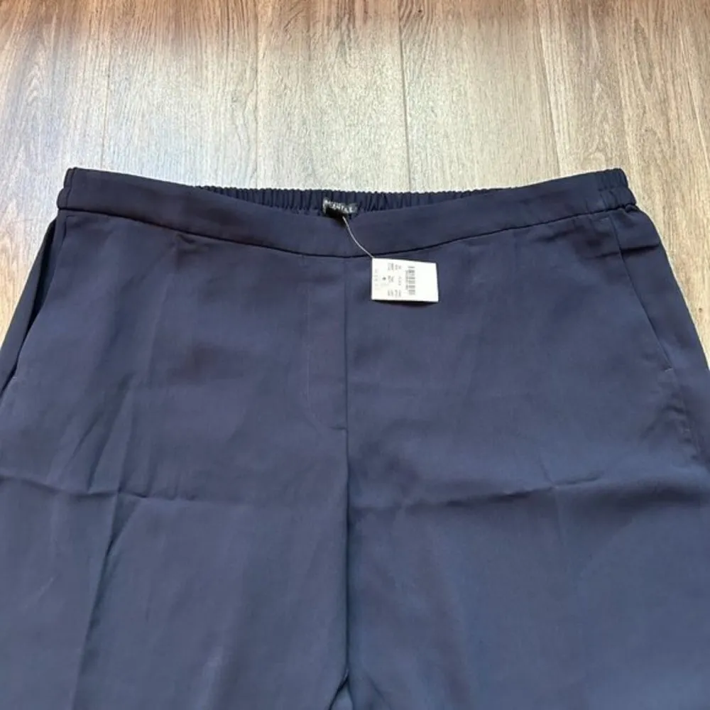 J. Crew Classic Jamie Pants with Elastic Waist Navy Blue Plus Size 22 NWT - Image 5
