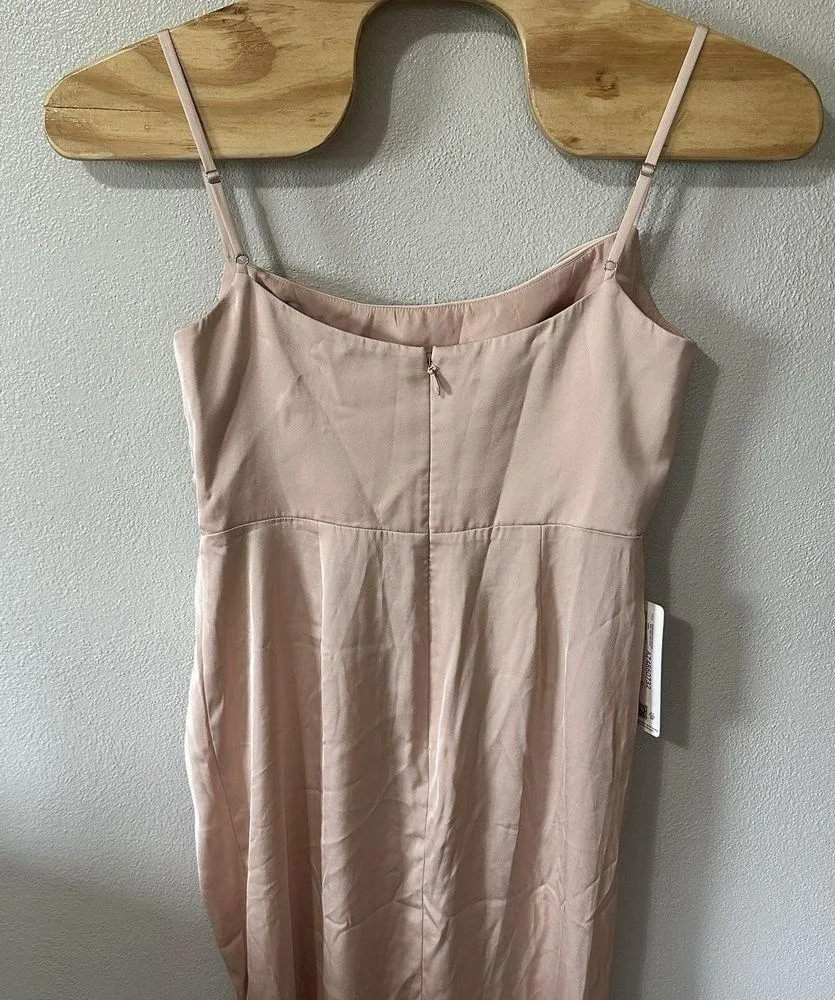 Azazie x Kendall + Kylie Dress Size A14 English Rose Cowl Stretch Satin Mermaid - Image 6