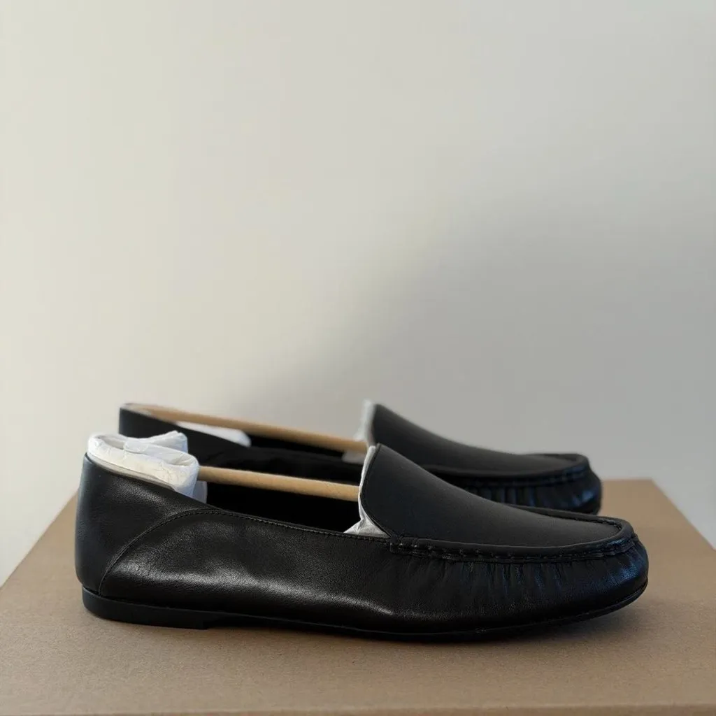 Everlane Leather Day Driver Loafers in Black, Size 7.5 - Image 4
