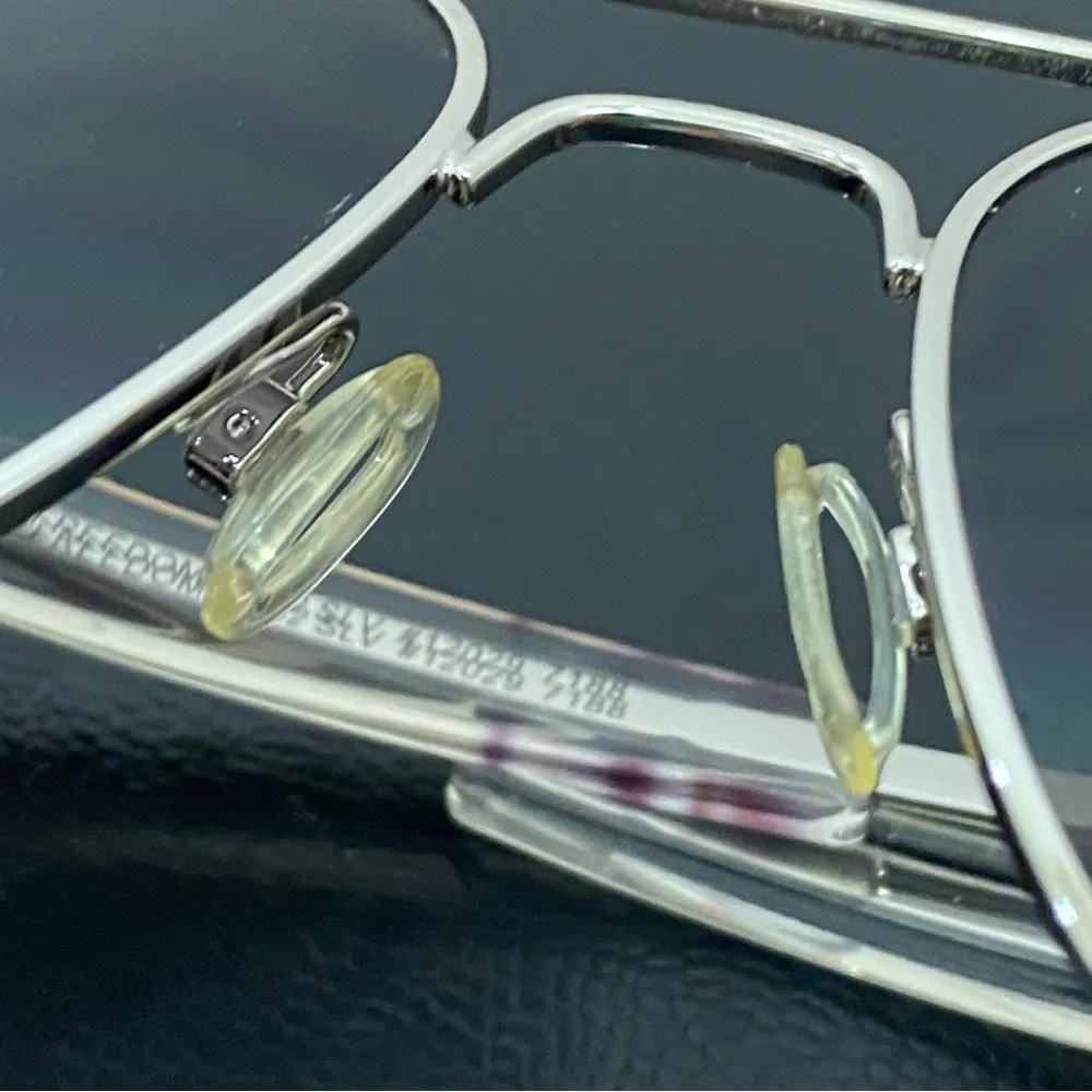 Vintage EAGLE EYES Freedom R52 SLV #12029 7188 Aviator Sunglasses Silver - Image 13