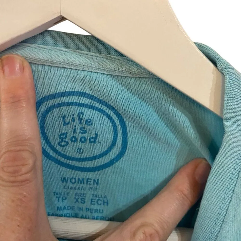 Life is Good light house long sleeve blue XS classic fit - Image 4