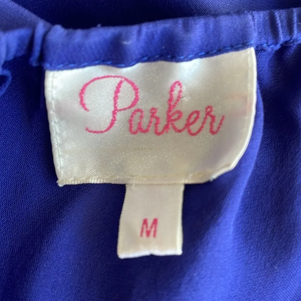 Parker Leroy Blue Silk Jumpsuit - Image 9