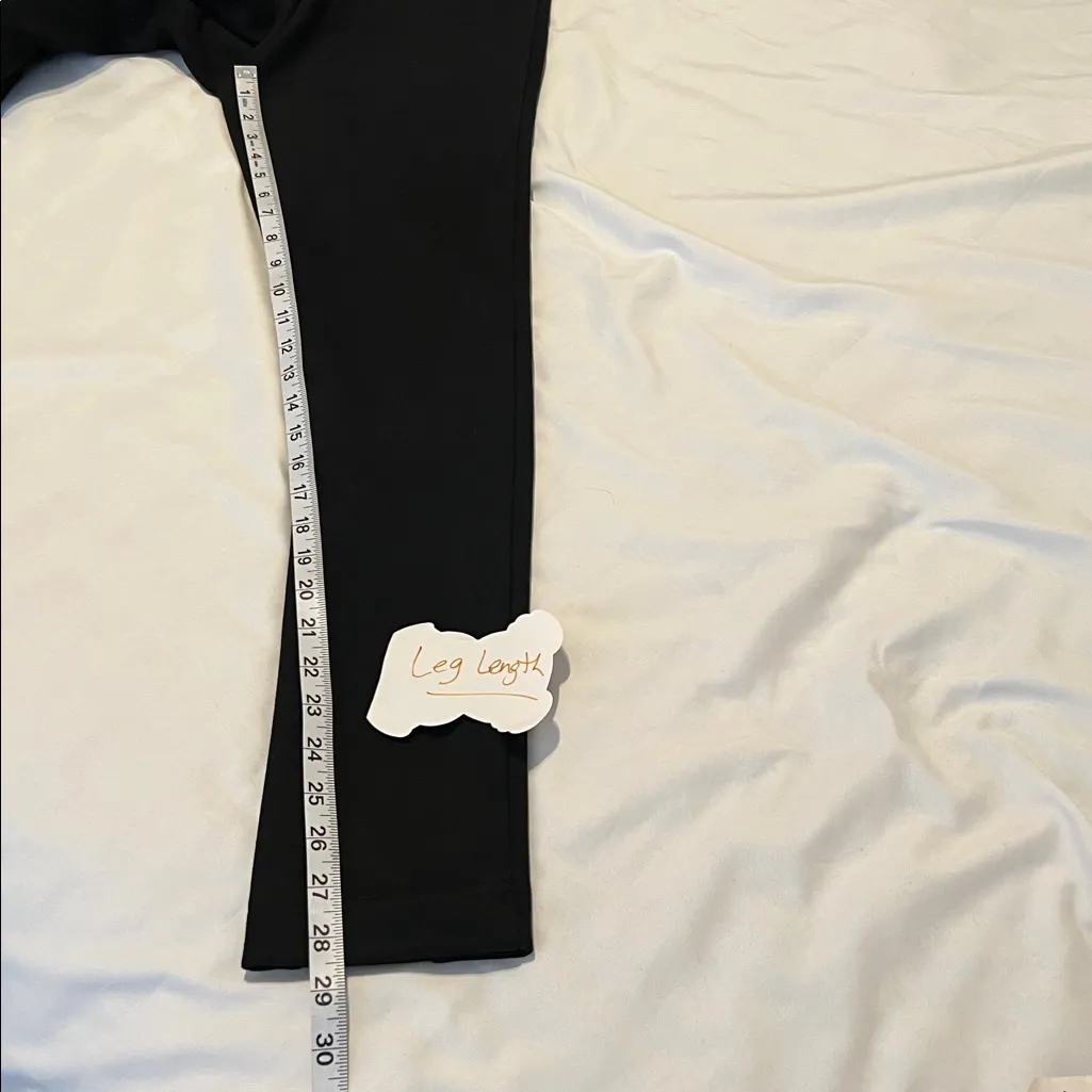 Andrew Marc sizeXS faux suede soft stretchy straight leg pants leggings like new - Image 7