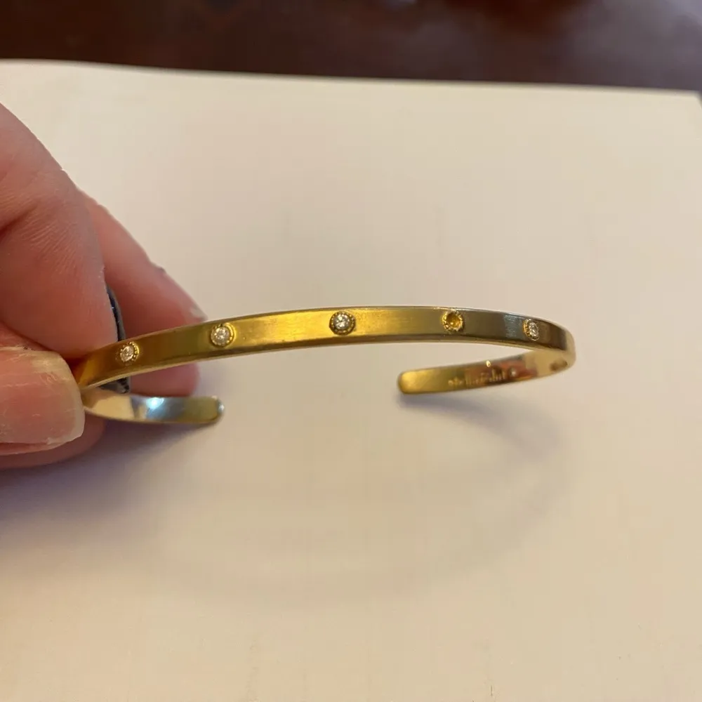 Set of Three Gold Bracelets- Stella and Dot and Monet - Image 2