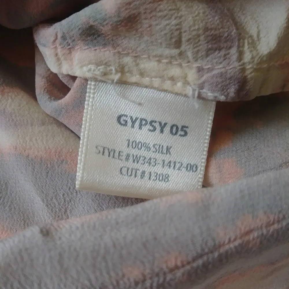 Gypsy 05 100% Silk Top *B1 - Image 6