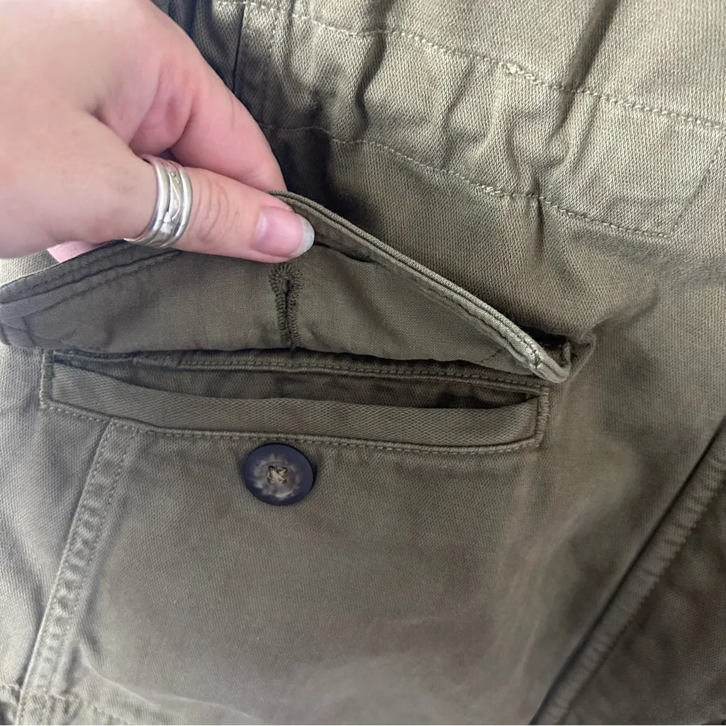 LUCKY BRAND Hunter Green Military Style Outdoor Utility Sleeveless Vest Size M - Image 10