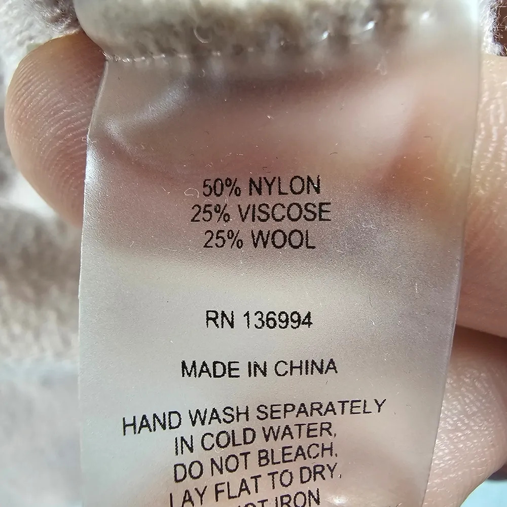 Vila Milano  Pullover Long Sleeve Sweater Wool Blend Womens Size Small - Image 11