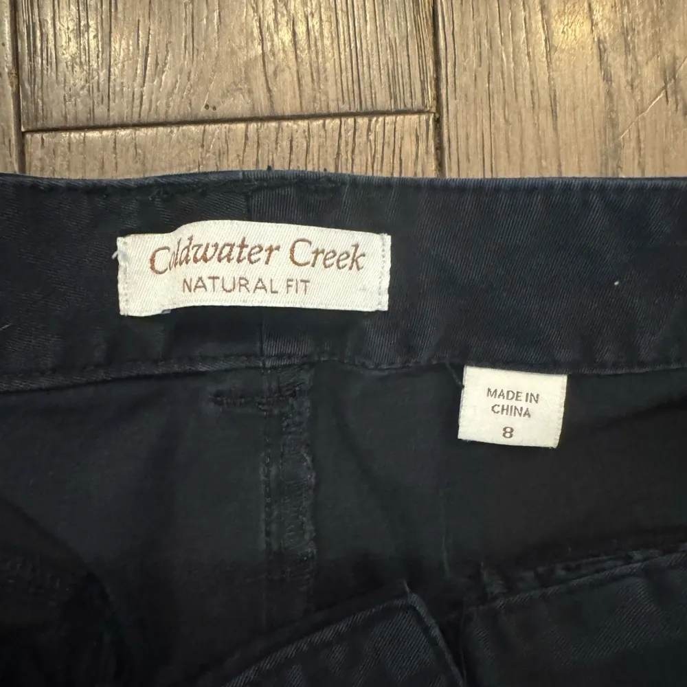 Coldwater Creek black capris - Image 2