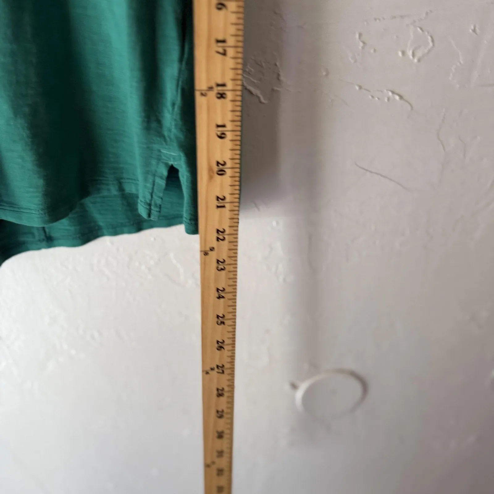 Pure + Good Shirt Womens Small Green Short‎ Sleeve V Neck Casual Lightweight Top - Image 7