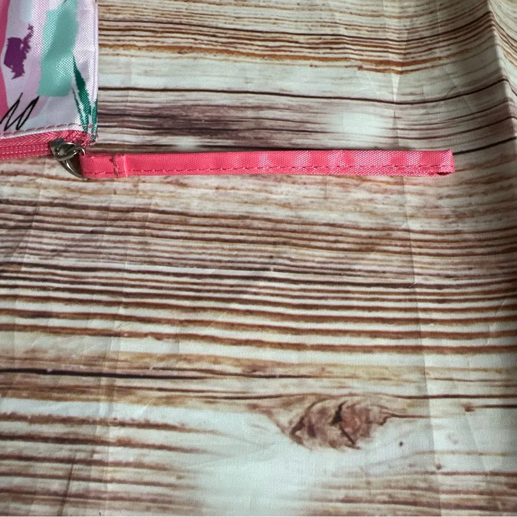 Unbranded All Pink Everything Nylon Makeup Bag White - Image 10