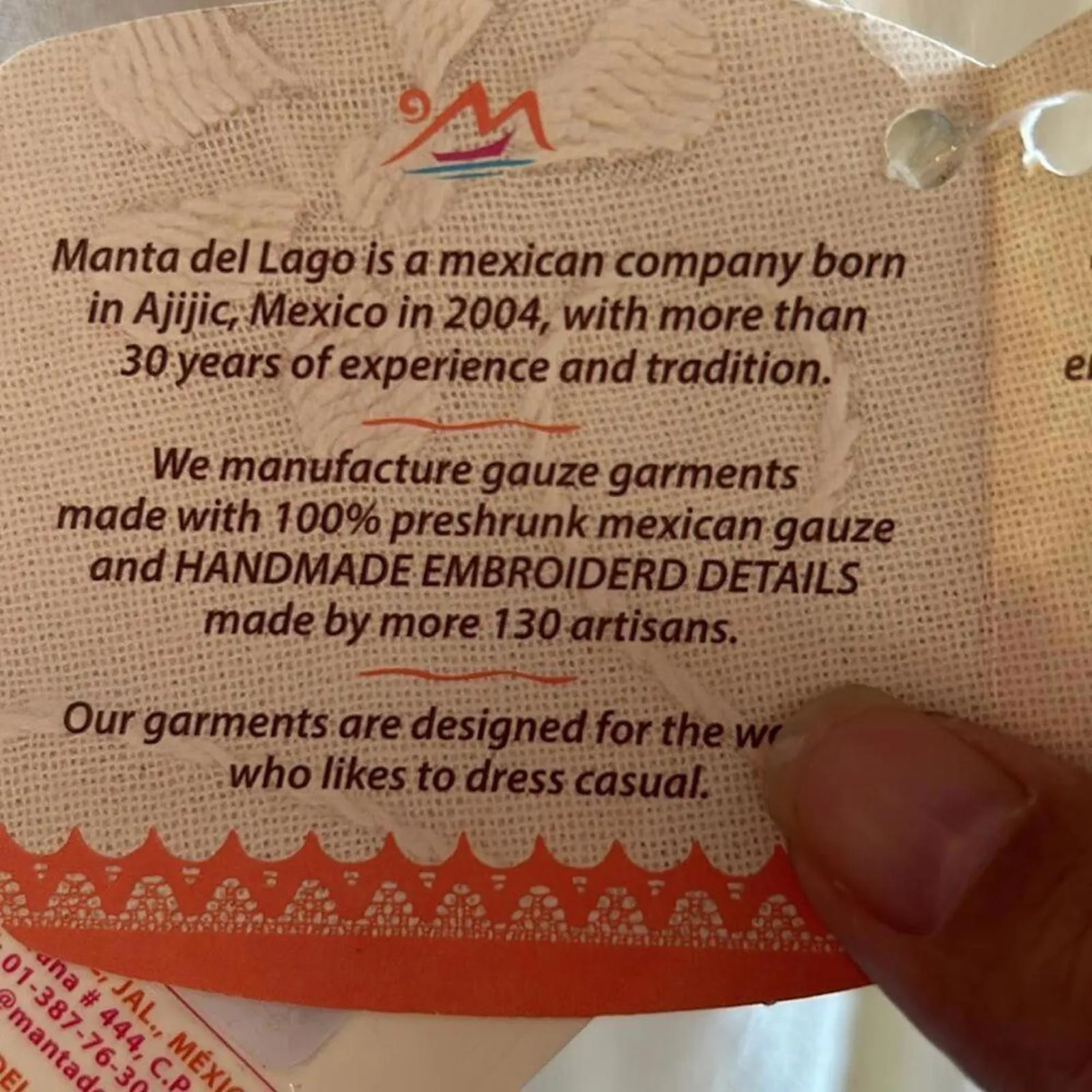 NWT Manta Del Lago Dress Medium Beige Tank Embroidered Boho Casual - Image 5