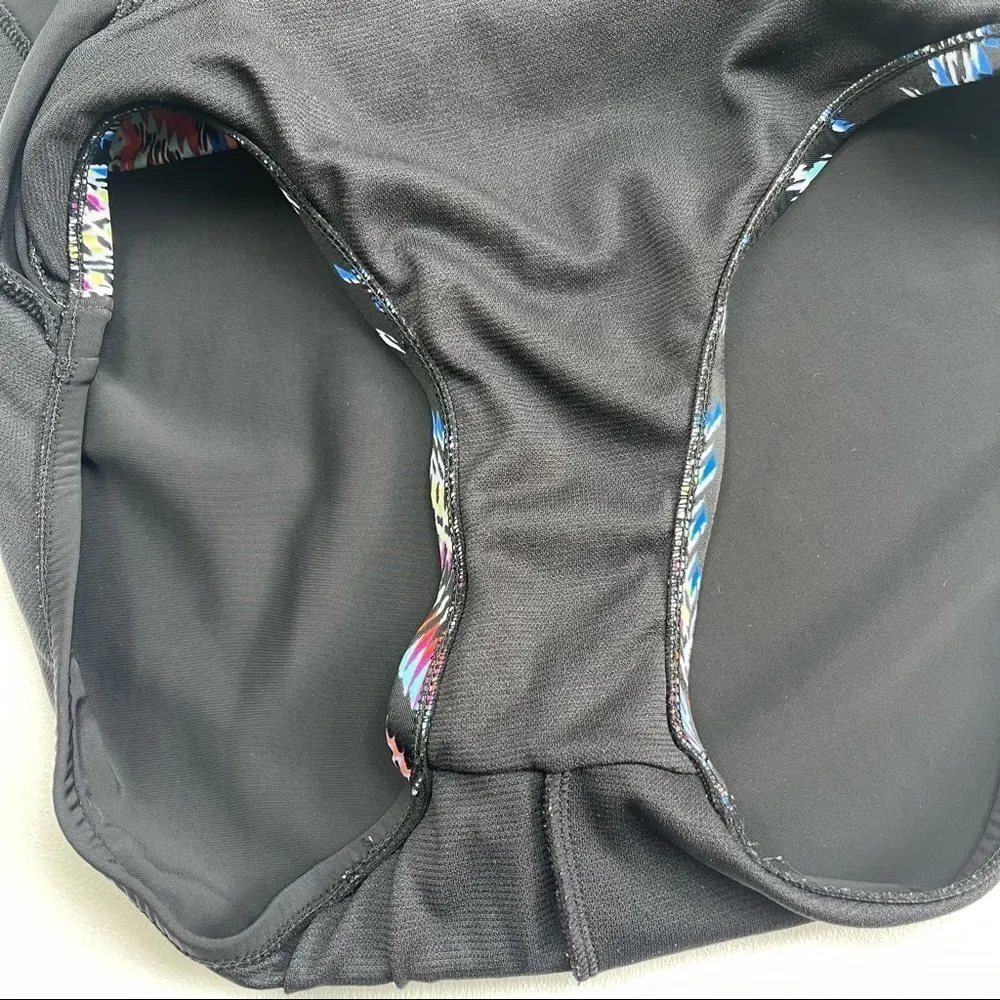 Aqua Green Tribal Chevron One Piece Swimsuit Women’s Size S - Image 8