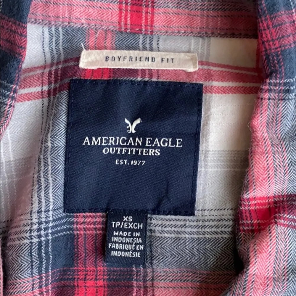 American Eagle Outfitters Boyfriend Fit Flannel - Image 7