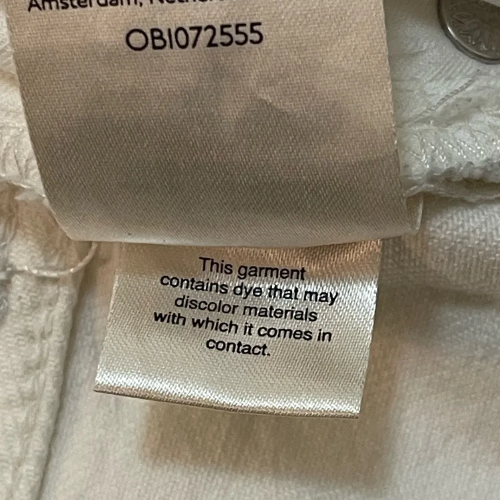 We the Free Free People cream distressed jean shorts women’s size 30 - Image 9