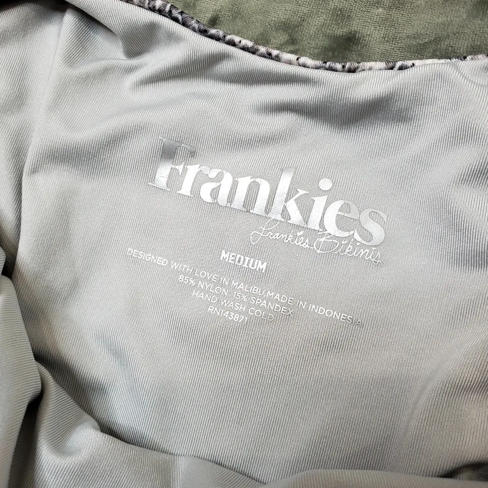 Frankie's Bikinis 'Coastline' One Piece Swimsuit in Python - Image 7