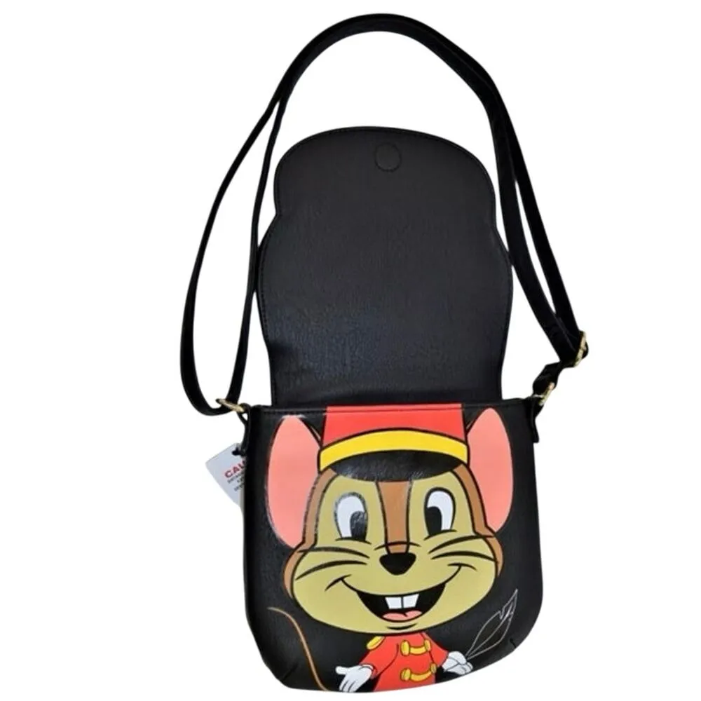 NWT Disney Parks Loungefly Dumbo Timothy Mouse Crossbody Shoulder Bag Purse - Image 3