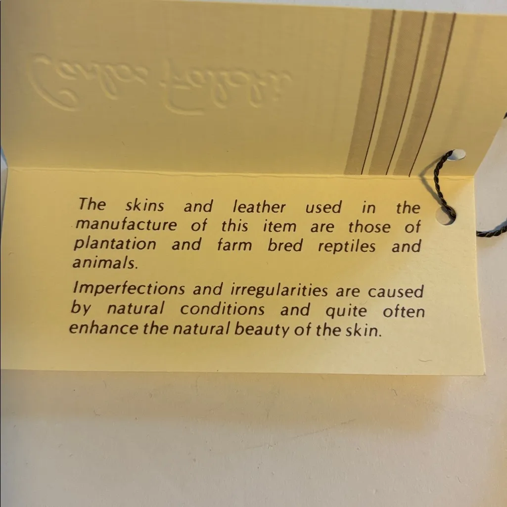 CARLOS FALCHI CREAM AND GOLD ANIMAL SKIN CROSSBODY ONE OF A KIND AND VINTAGE - Image 9