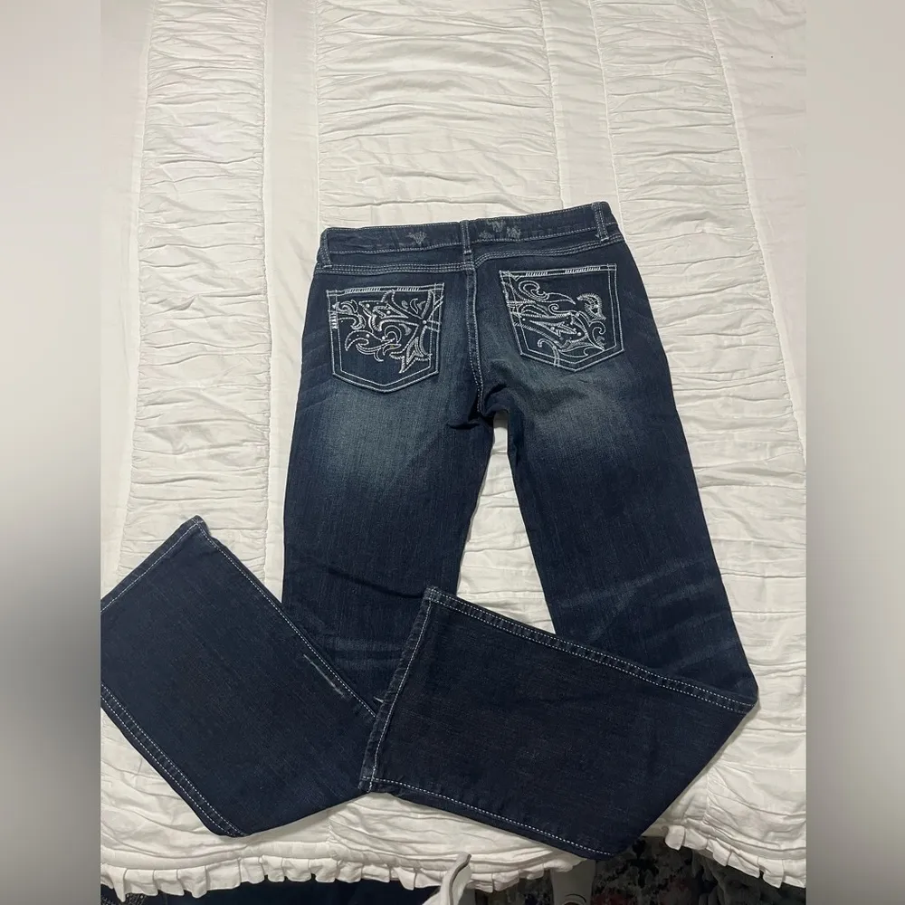 Rock 47 Jeans by Wrangler Ultra Low Rise 9x34 - Image 4
